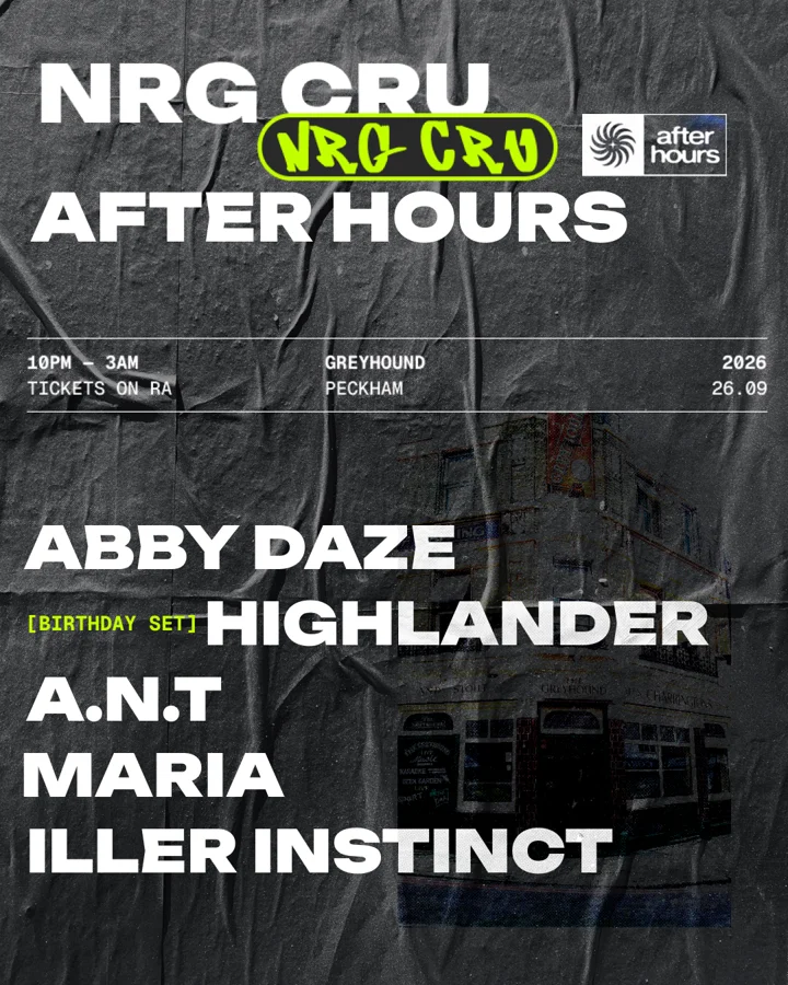 After Hours event poster